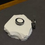 𝐂𝐡𝐫𝐨𝐦𝐞 𝐡𝐞𝐚𝐫𝐭𝐬克罗心  十字花不对称戒 - 图片 2