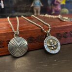 𝐂𝐡𝐫𝐨𝐦𝐞 𝐡𝐞𝐚𝐫𝐭𝐬克罗心Foti圆牌项链 - 图片 2