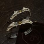 𝐆𝐨𝐫𝐨'𝐬高桥吾郎  双银爪手镯 - Image 2