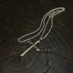 𝐆𝐨𝐫𝐨'𝐬高桥吾郎 平打飞鸟十字架项链 - Imagem 2