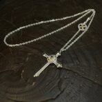 𝐆𝐨𝐫𝐨'𝐬高桥吾郎 点金轮十字架项链 - 图片 3