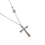 𝐆𝐨𝐫𝐨'𝐬高桥吾郎  蔷薇花十字架项链 - Image 4