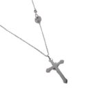 𝐆𝐨𝐫𝐨'𝐬高桥吾郎  金羽毛十字架项链 - 图片 4