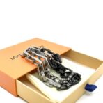 𝐋𝐨𝐮𝐢𝐬 𝐕𝐮𝐢𝐭𝐭𝐨𝐧 黑白竹节拼接项链 - 图片 3