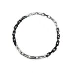 𝐋𝐨𝐮𝐢𝐬 𝐕𝐮𝐢𝐭𝐭𝐨𝐧 黑白竹节拼接项链