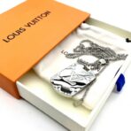 𝐋𝐨𝐮𝐢𝐬 𝐕𝐮𝐢𝐭𝐭𝐨𝐧路易威登男士MONOGRAM ECLIPSE铭牌项链