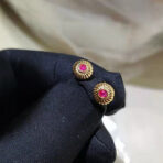 𝐐𝐞𝐞𝐥𝐢𝐧（麒麟）红宝石耳钉