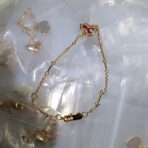 𝐐𝐞𝐞𝐥𝐢𝐧（麒麟）𝐖𝐮𝐥𝐮红玉髓单钻手链 - 图片 2