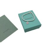 𝐓𝐢𝐟𝐠𝐧𝐲 & 𝐜𝐨蒂芙尼 粉色爱心手链