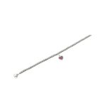 𝐓𝐢𝐟𝐠𝐧𝐲 & 𝐜𝐨蒂芙尼 粉色爱心手链 - Imagem 2