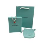 𝐓𝐢𝐟𝐠𝐧𝐲 & 𝐜𝐨蒂芙尼 红色爱心手链 - Image 4