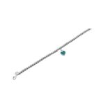 𝐓𝐢𝐟𝐠𝐧𝐲 & 𝐜𝐨蒂芙尼 蓝色爱心手链 - 图片 2