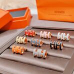 𝗛𝗲𝗿𝗺𝗲𝘀‘经典𝐇字母𝐏𝐨𝐏'𝐇珐琅系列耳环