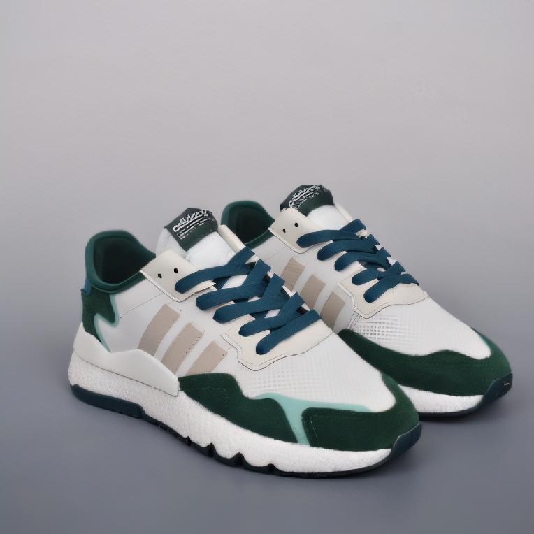 AD Nite Jogger 2019 Boost 三叶草 联名夜行者 白绿配色180_00001_ AD Nite Jogger 2019 Boost 三叶草 联名夜行者 白绿配色 - 图片 1