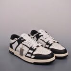 AMIRI Skel-Top Low-Top Sneakers 白黑配色