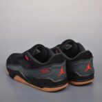 Air Jordan Flight Court 乔丹低帮复古篮球鞋 黑色 - Imagem 2