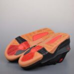 Air Jordan Flight Court 乔丹低帮复古篮球鞋 黑色 - Imagem 3