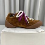 Alexander McQUEEN 亚历山大·麦昆 最新 Flexion系列情侣款 复古 休闲 运动鞋 深棕色 - Image 4