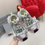 Balenciaga 3XL Extreme Lace Sneaker（巴黎世家 3XL 系列 “极致鞋带” 款运动鞋）白灰粉蓝拼色 - Image 3