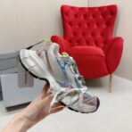 Balenciaga 3XL Extreme Lace Sneaker（巴黎世家 3XL 系列 “极致鞋带” 款运动鞋）白灰粉蓝拼色 - Image 2