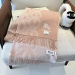 Burberry·巴宝莉双面围巾 浅粉色 - Imagem 2