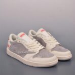 Fragment x Travis Scott x Supreme Air Jordan 1 Low 三方联名倒钩