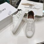 Givenchy Town Leather Low-Top Sneakers（纪梵希 Town 系列皮革低帮板鞋）黑褐配色 （压纹装装饰） - 图片 2