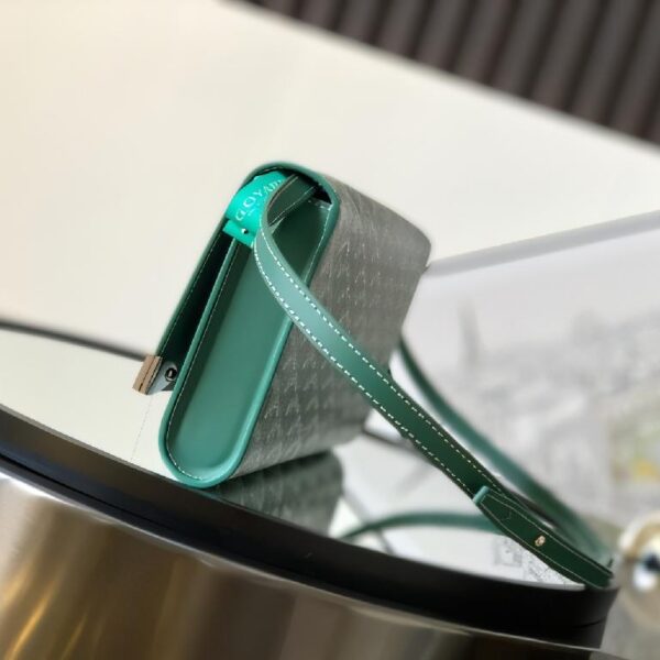 Goyard Monte-Carlo 迷你木条铆钉斜挎包  绿色