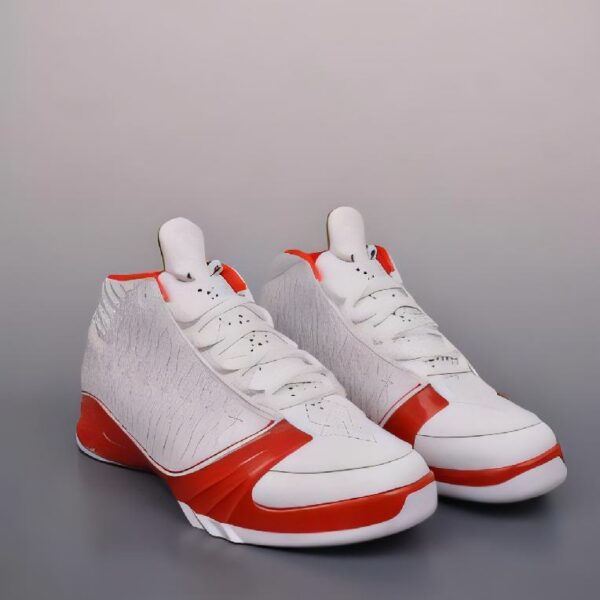 Air Jordan 23 AJ23 乔23 简版中帮复古休闲运动文化篮球鞋 红白配色