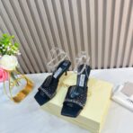 Jimmy Choo Vanessa 系列细高跟凉鞋 黑色 - Image 2