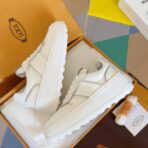 TOD'S Cassetta 系列女士厚底小白鞋 白色 - Image 2