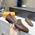 TOD'S Double T 系列女士乐福鞋 焦糖棕 - Image 3