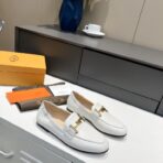 TOD'S Double T 系列女士乐福鞋 白色 - Image 4