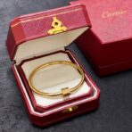 卡地亚（Cartier）Love 系列 18K 金窄版螺丝装饰手镯 - 图片 4