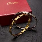 卡地亚（Cartier）Maillon Panthère 系列 18K 金镶钻链式手镯 - 图片 3