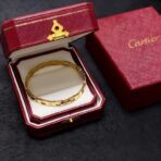 卡地亚（Cartier）Maillon Panthère 系列 18K 金镶钻链式手镯 - 图片 4