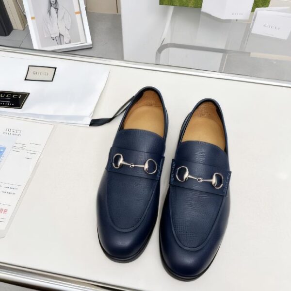 古驰 Horsebit 1955 乐福鞋（Gucci Horsebit 1955 Loafer）蓝色