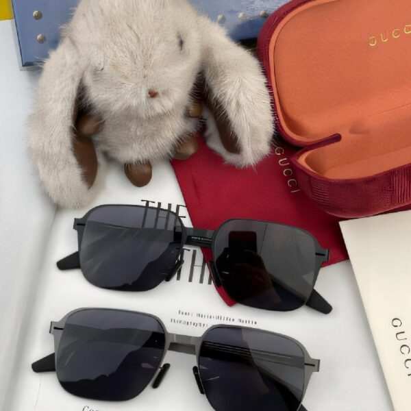 古驰（GUCCI）GG1295S 系列方形金属拼接板材太阳镜