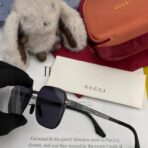 古驰（GUCCI）GG1295S 系列方形金属拼接板材太阳镜 - 图片 2