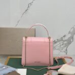 宝格丽（BVLGARI） Serpenti Forever 粉色 手腕款风琴包 - Imagem 3