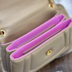 宝格丽（Bulgari）Serpenti Forever Maxi Chain 咖啡色小牛皮单肩包 - Imagem 4