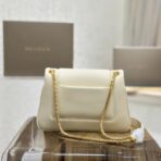 宝格丽（Bulgari）Serpenti Forever Maxi Chain 米白色小牛皮单肩包 - Imagem 2