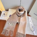 巴宝莉(Burberry)双面围巾 浅卡其色 - 图片 2