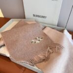 巴宝莉(Burberry)双面围巾 浅卡其色 - 图片 4