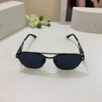 普拉达（PRADA）Symbole 系列黑色金属框三角标识太阳镜 - 图片 4