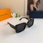 路易威登（Louis Vuitton）My Monogram Square 系列黑宽框方形 Monogram 装饰太阳镜 - 图片 2