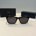 迪奥（Dior）Signature S7F 系列黑色玳瑁纹方形太阳镜 - 图片 3