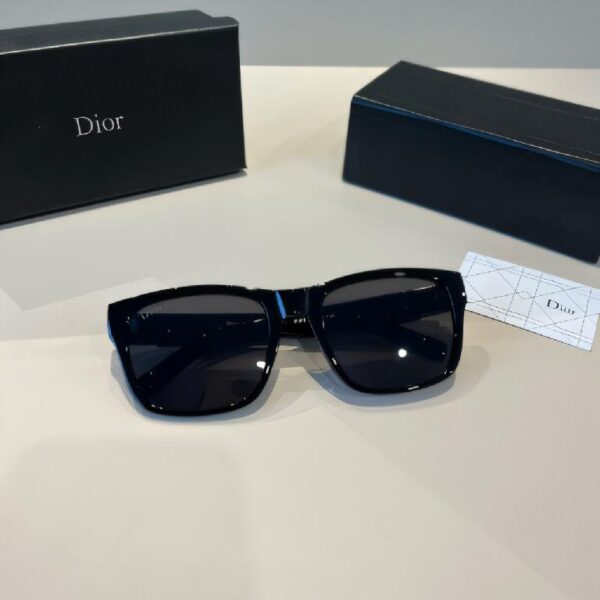 迪奥（Dior）Signature S7F 系列黑色玳瑁纹方形太阳镜
