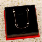 麒麟Wulu Mini Solitaires系列MINI 满钻葫芦项链 - 图片 4